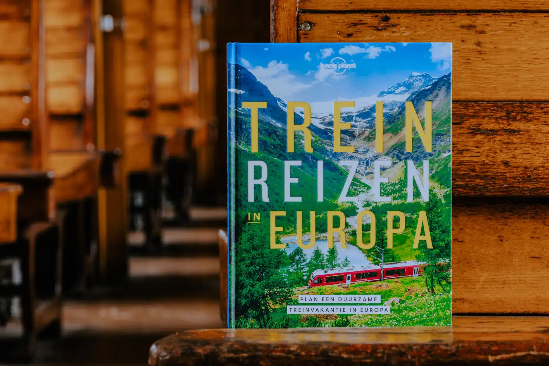 Boek Treinreizen in Europa van Lonely Planet (horizontaal)